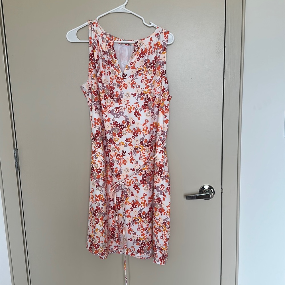 Loft Outlet summer knee length dress size L - excellent condition